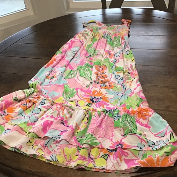 Lilly Pulitzer Other - Lilly Pulitzer Colorful Tropical Print Dress